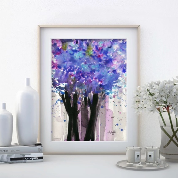 Original Tree painting by Kathy Morton Stanion - Song Of The Trees 29 - Picture 3 of 9